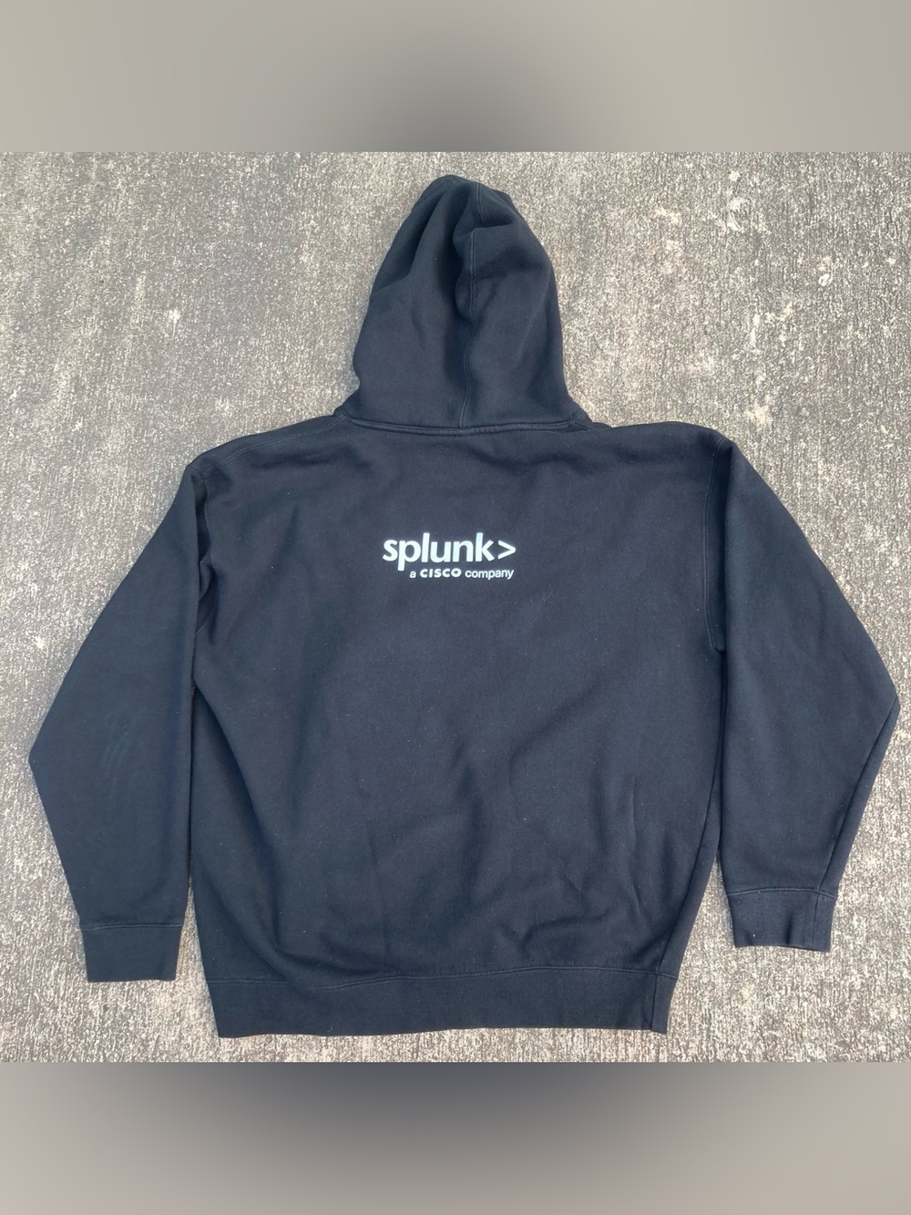 Splunk Hoodie XL Black Pink Cisco